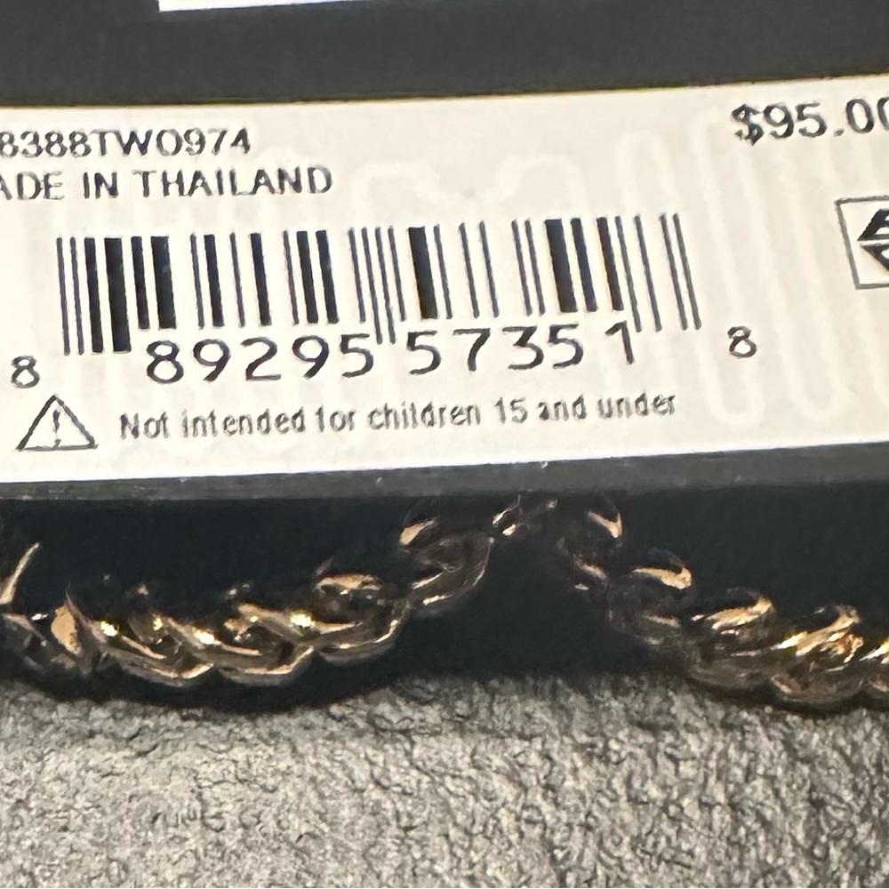 NWT Coach hoop earrings - Picture 4 of 5